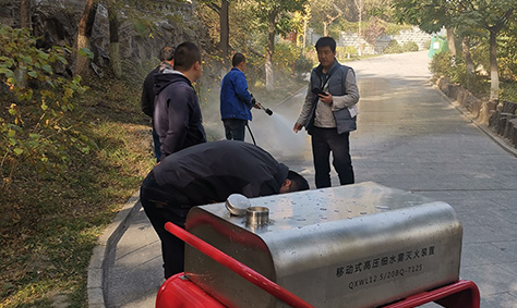 輕便型高壓細(xì)水霧滅火機